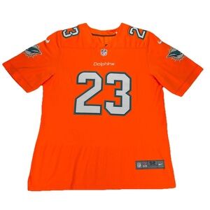 Jay Ajayi #23 Miami Dolphins Nike Vapor Untouchable Color Rush Limited Jersey 52